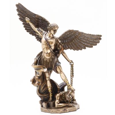 St. Michael Triumph Over Lucifer Statue: A Masterpiece of Strength, Faith, and Protection