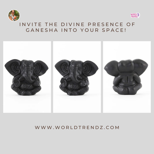 The Mystique of WorldTrendz's Ganesha Big Ear Statue: A Dark, Large-Sized Marvel