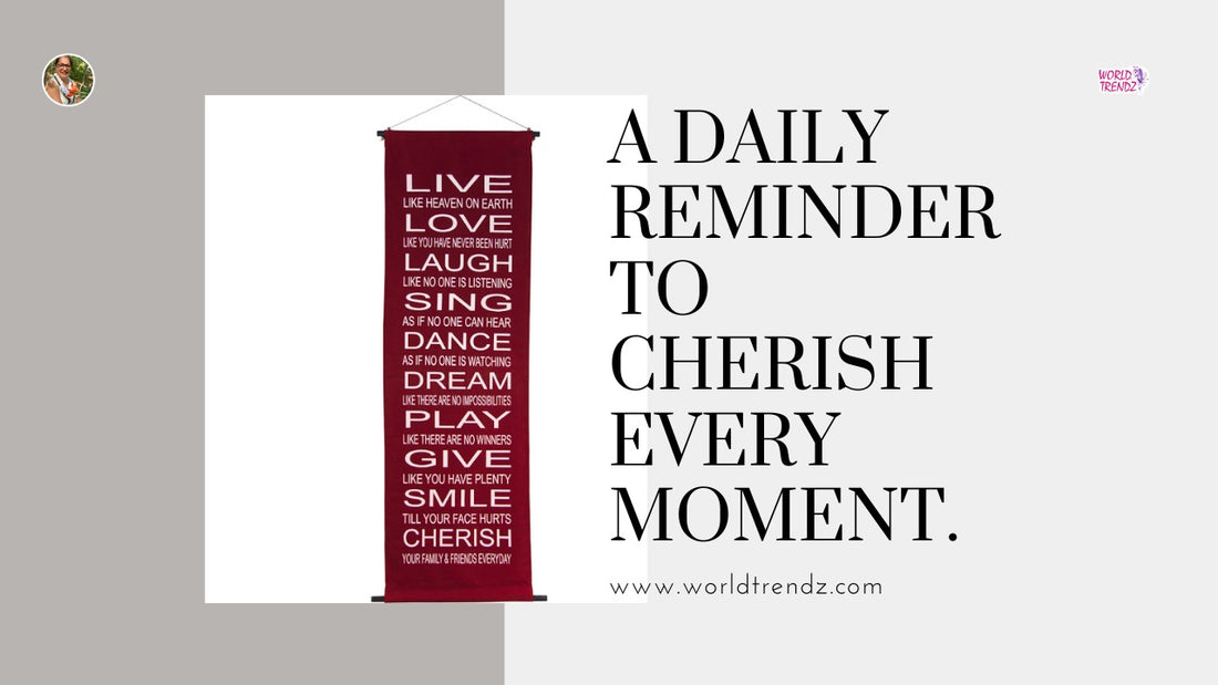 Live, Love, Laugh Inspirational Banner