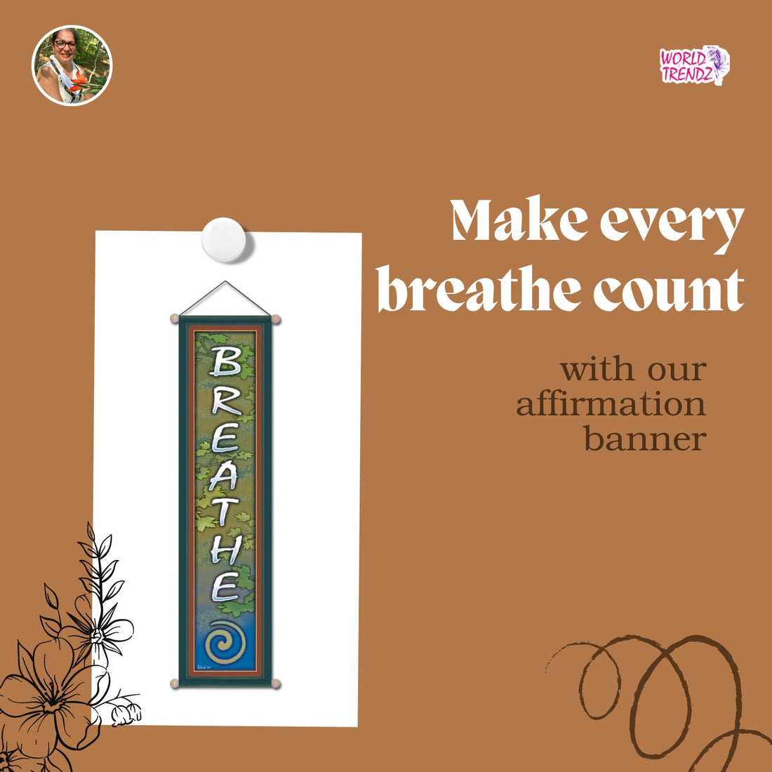 Why a Breathe Affirmation Banner is the Self-Care Tool You Need Right Now