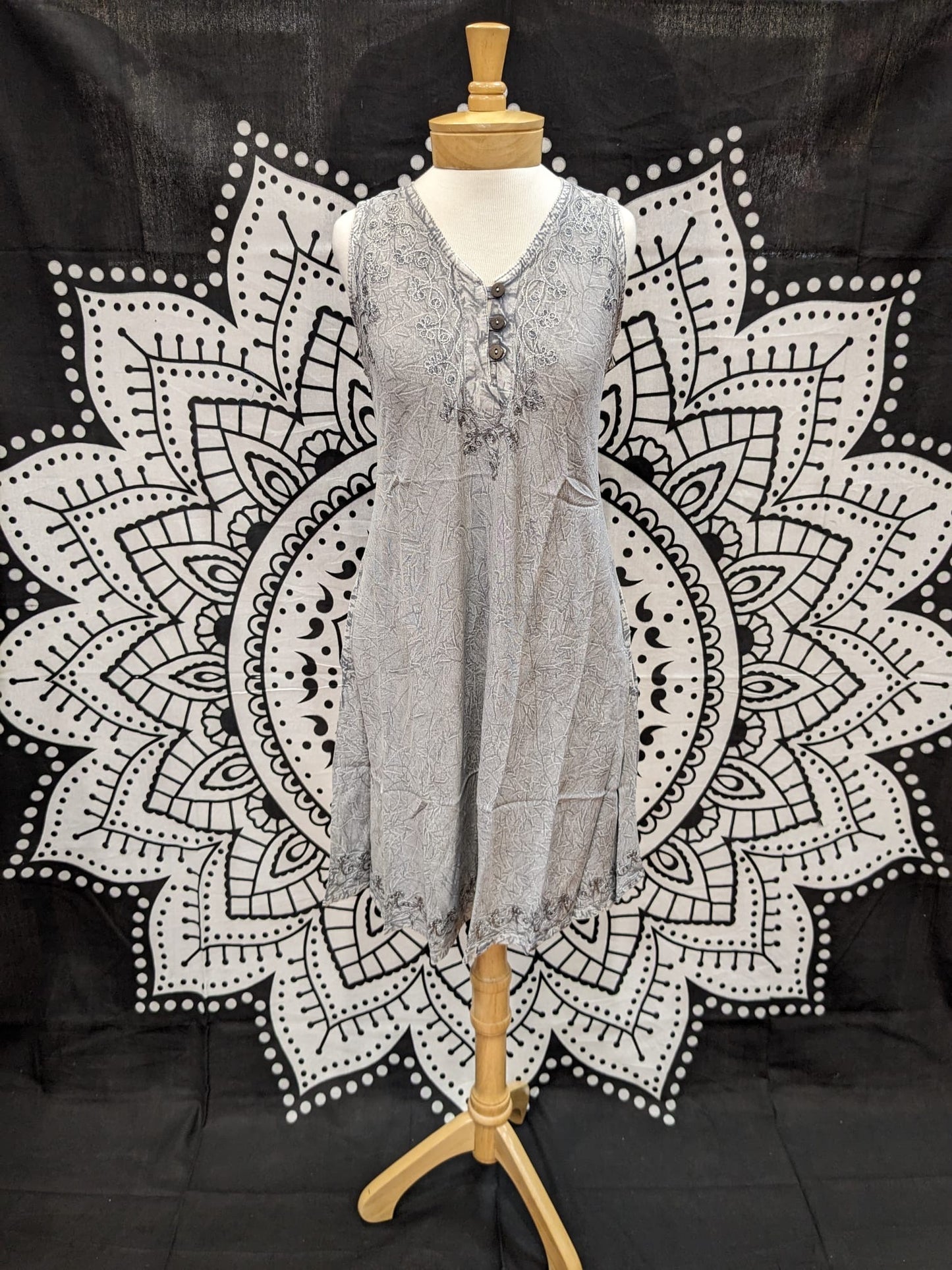 Pocket Dress Gray