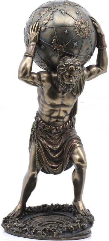 Atlas Statue – Cold Cast Bronze – Symbol of Strength and Perseverance 2