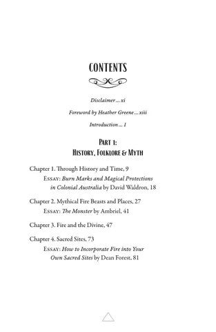 Fire Magic Book Contents