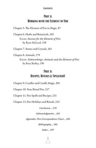 Fire Magic Book Contents 2