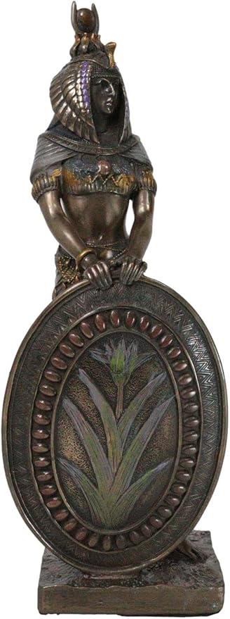 Isis Goddess Statue – Hand-Painted Resin, Egyptian Fertility & Nature Goddess Sculpture 2