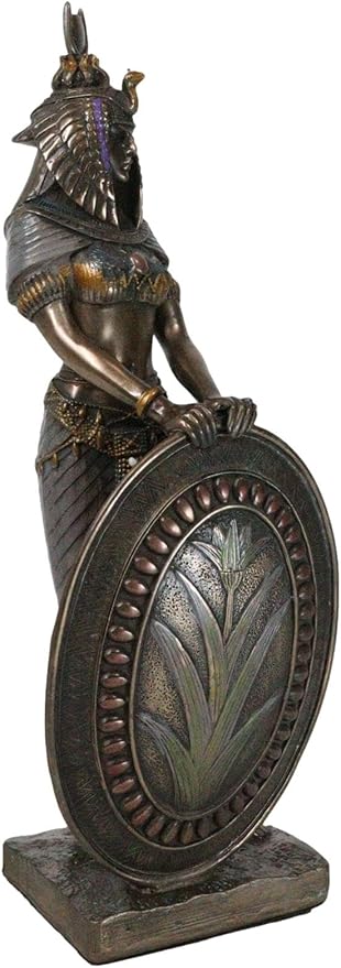Isis Goddess Statue – Hand-Painted Resin, Egyptian Fertility & Nature Goddess Sculpture 5