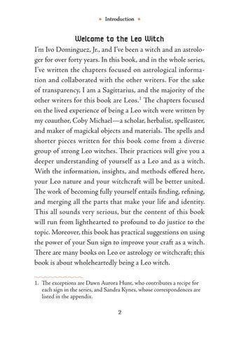 Leo Sun Sign Series Book pg. 2