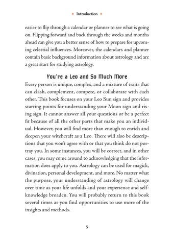 Leo Sun Sign Series Book pg. 5