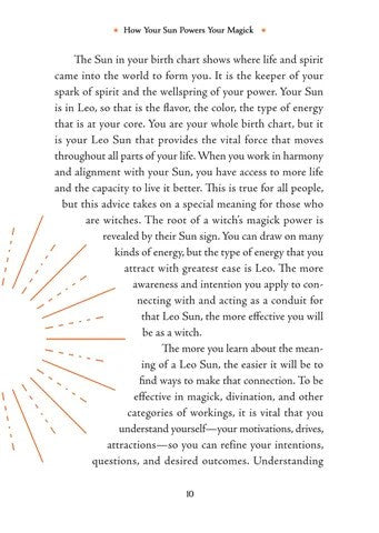 Leo Sun Sign Series Book pg. 10