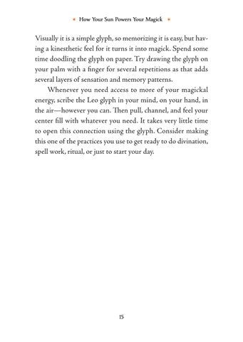 Leo Sun Sign Series Book pg. 15