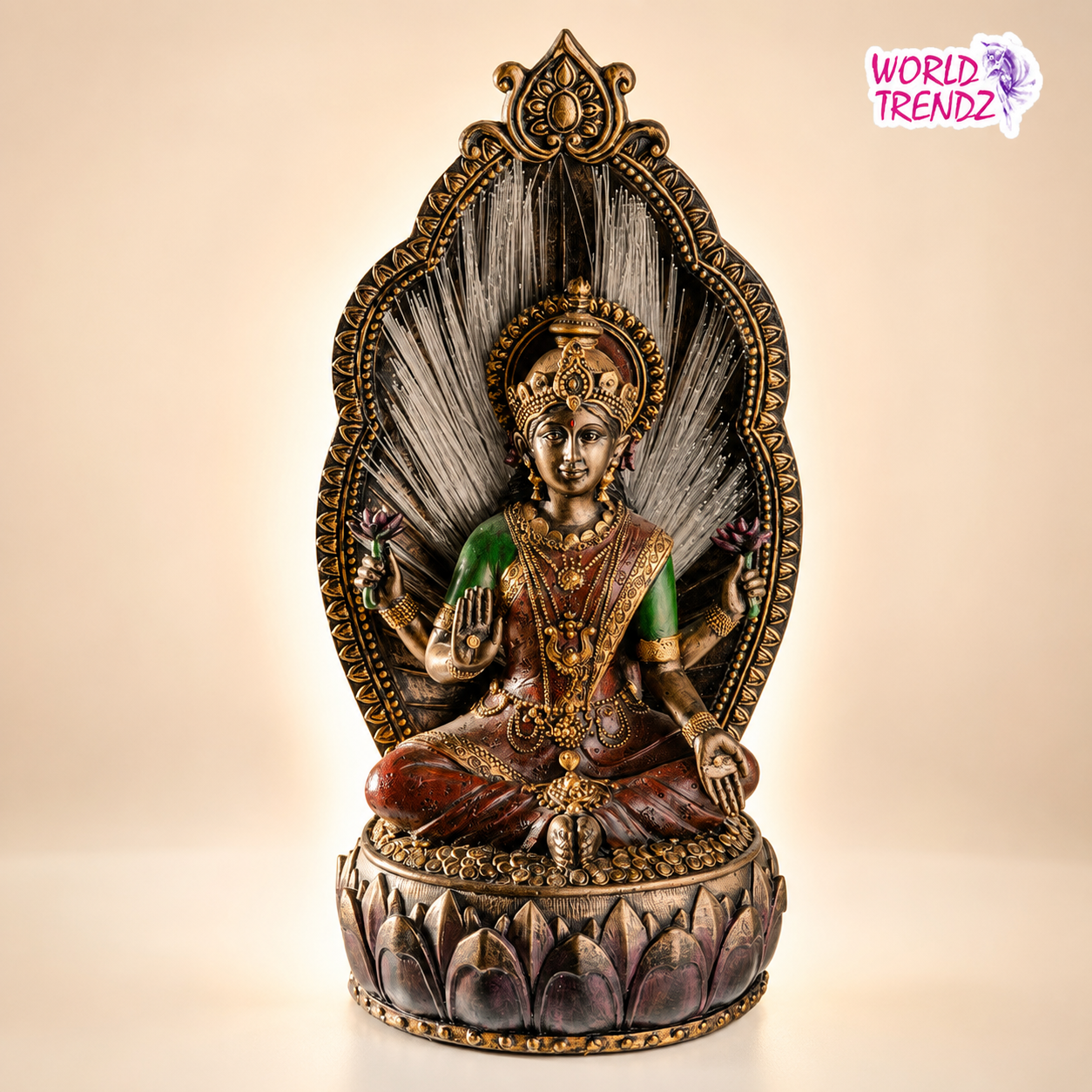 Lakshmi with Deep (Light)