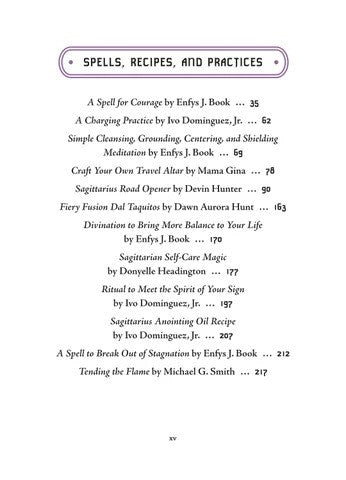 Sagittarius Sun Sign Series Book Spell, Recipes, and Practices