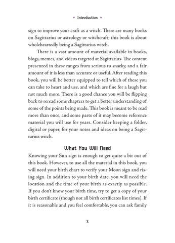 Sagittarius Sun Sign Series Book pg. 3