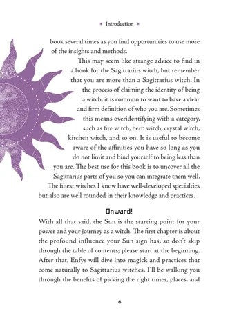 Sagittarius Sun Sign Series Book pg. 6