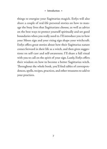 Sagittarius Sun Sign Series Book pg. 7