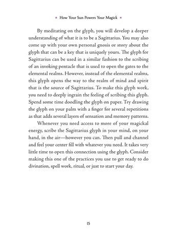 Sagittarius Sun Sign Series Book pg. 15