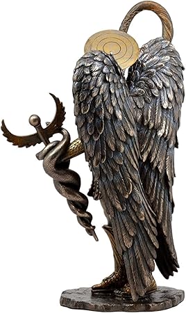 Saint Raphael Archangel Statue – Hand-Painted Resin, Patron of Healing & Penance 3