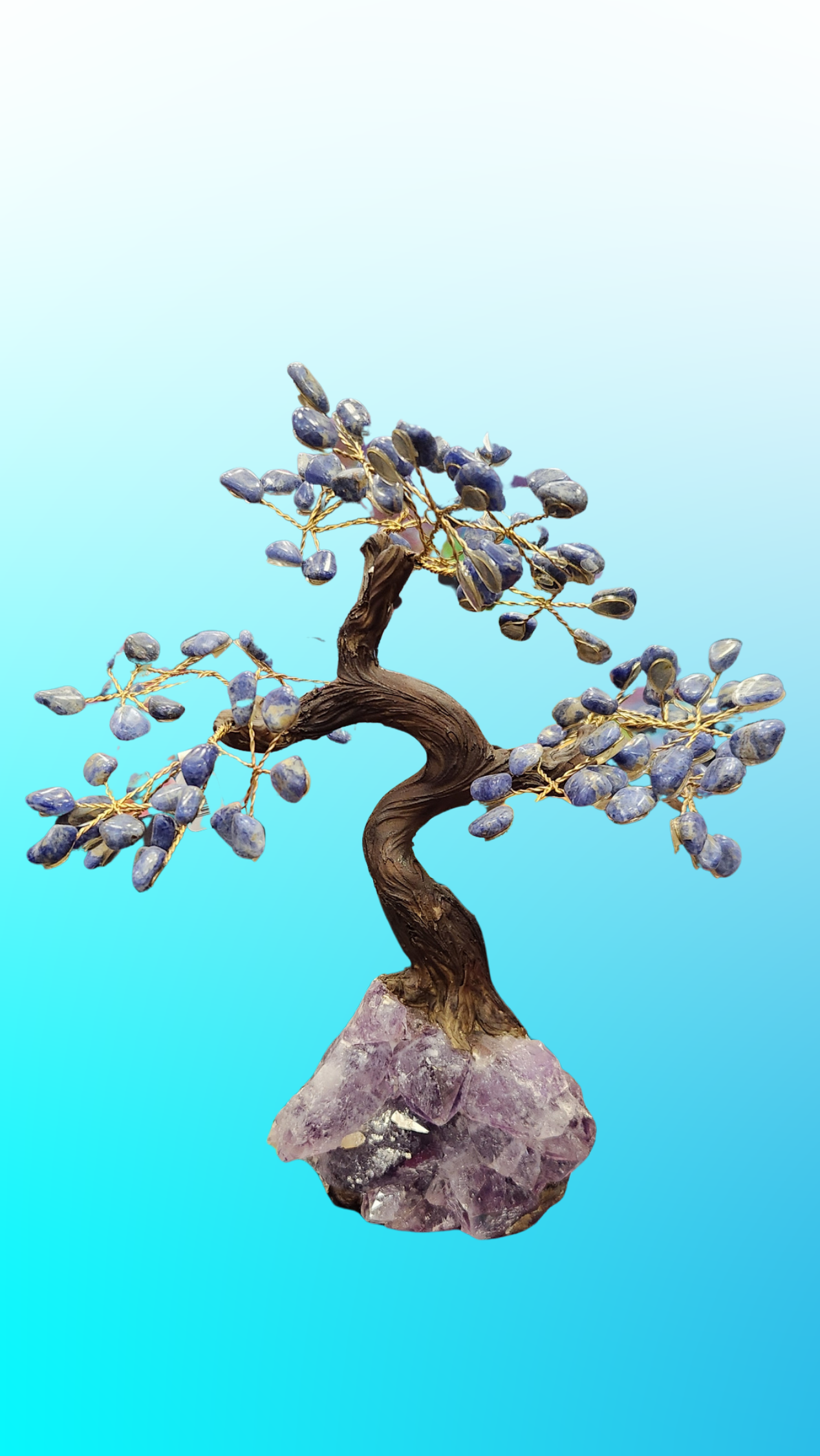 Sodalite Crystal Tree