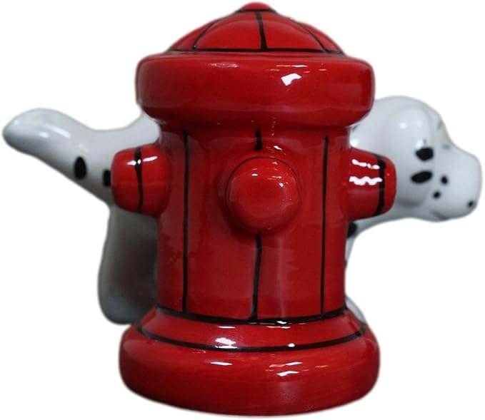 Where’s The Fire Dalmatian & Hydrant Salt Pepper Shaker Set – Magnetic Kitchen Decor 5