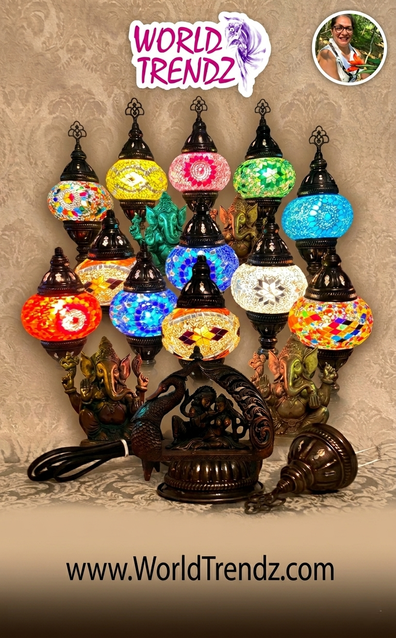 TURKISH MOSAIC TABLE LAMP MB1