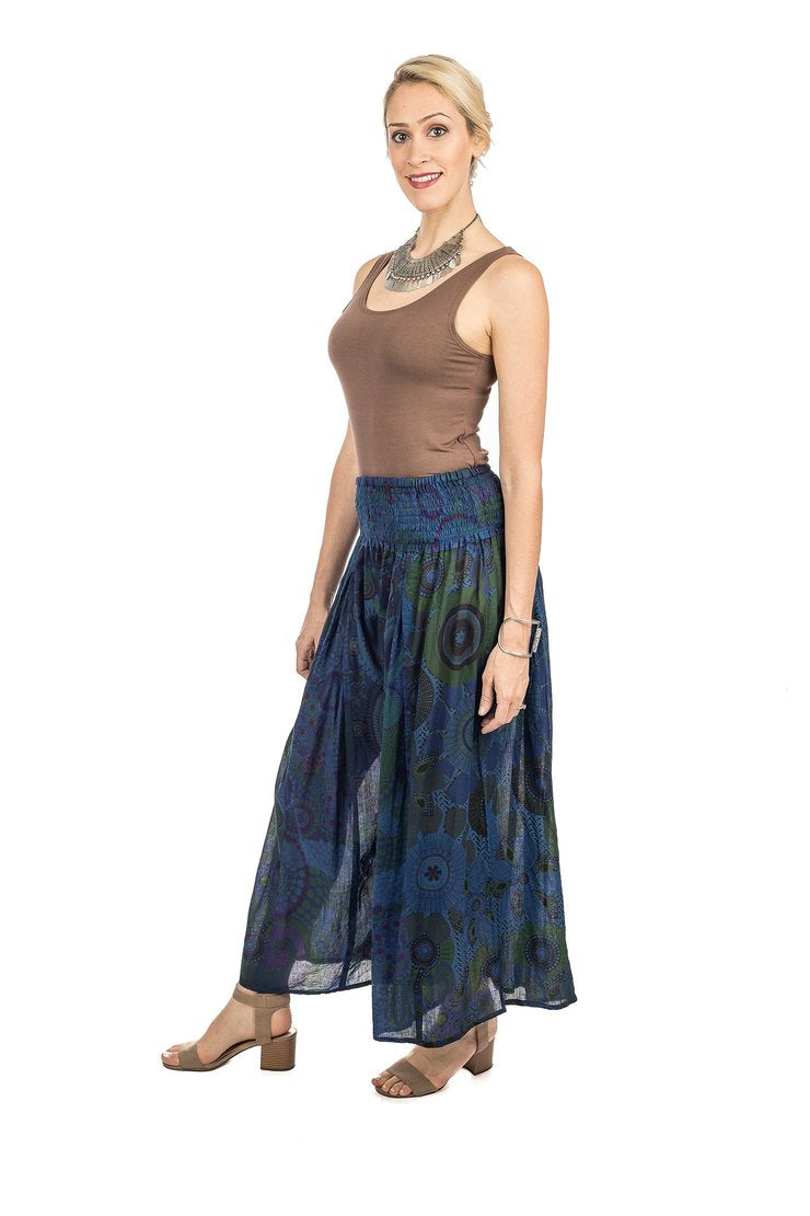 PANTS-COTTON PATCHWORK 218279