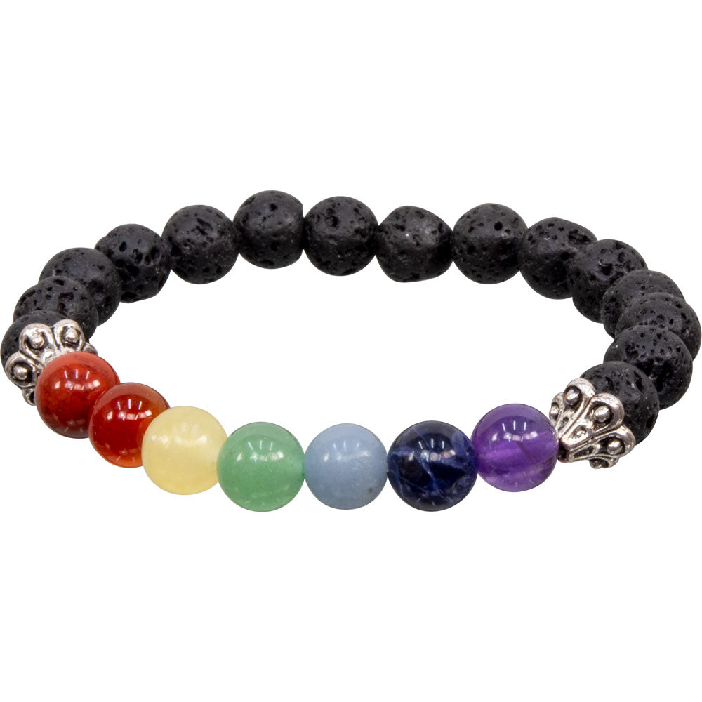 LAVA CHAKRA STONE HEALING BRACELET