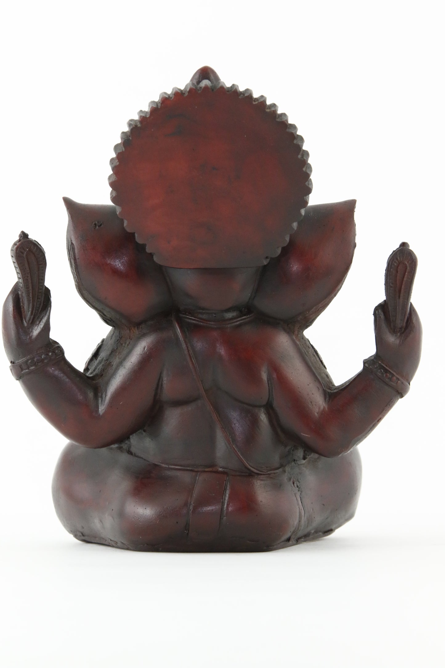 GANESHA AURA STATUE DARK XL BACK VIEW