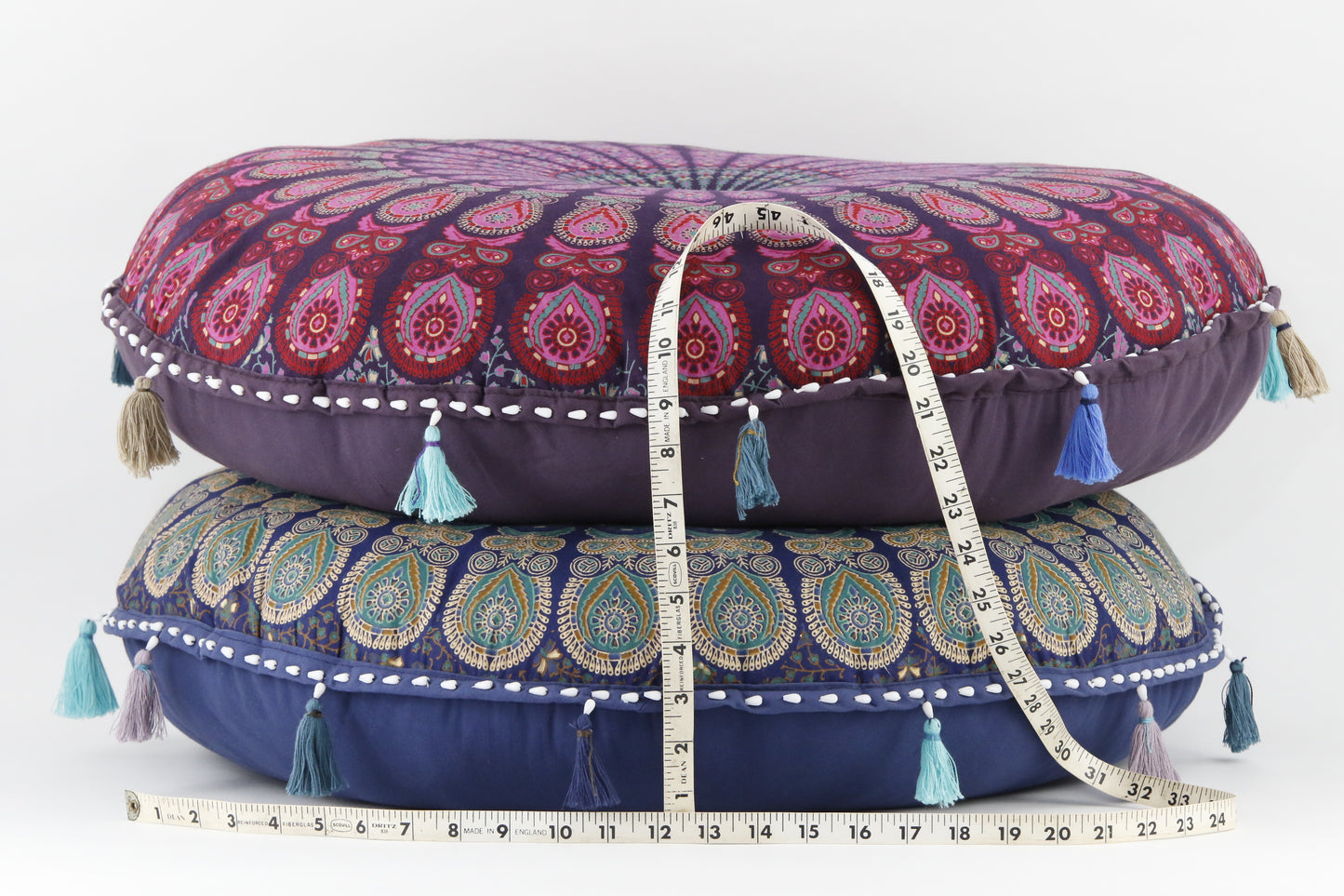 MANDALA MEDITATION PILLOWS MEASURE HEIGHT