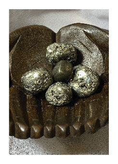 PYRITE HEALING TUMBLED STONE