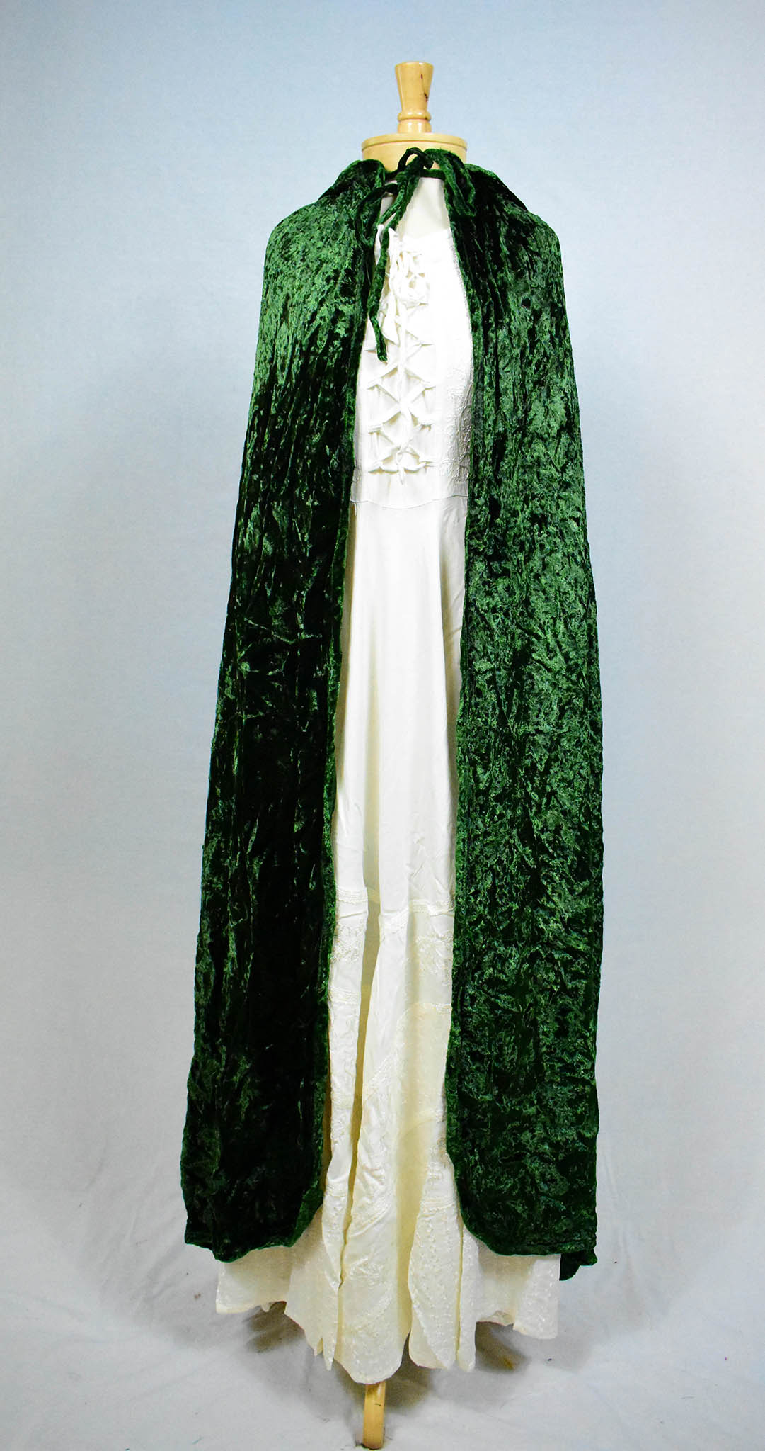 Magic Velvet Cloak Hunter Green S/M
