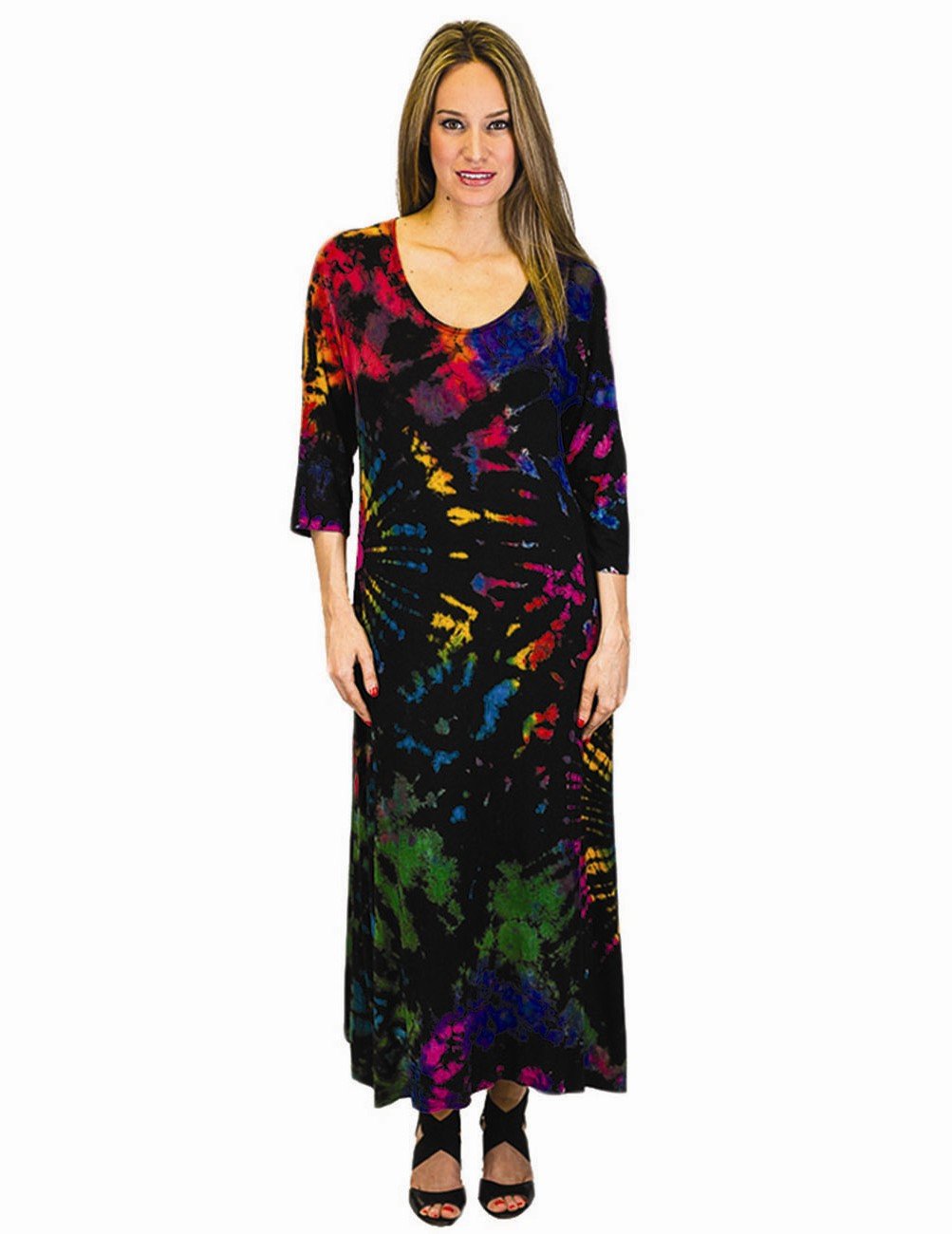 TIE DYE MAXI DRESS