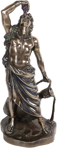 Dionysus Statue – Cold Cast Bronze: A Celebration of the God of Wine, Ritual Madness, and Ecstasy