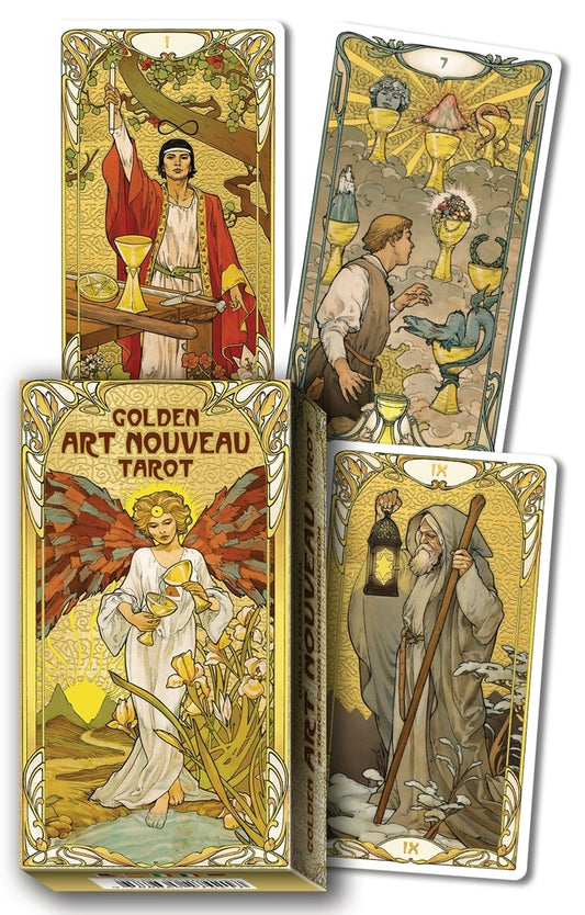 An Introduction to Golden Art Nouveau Tarot