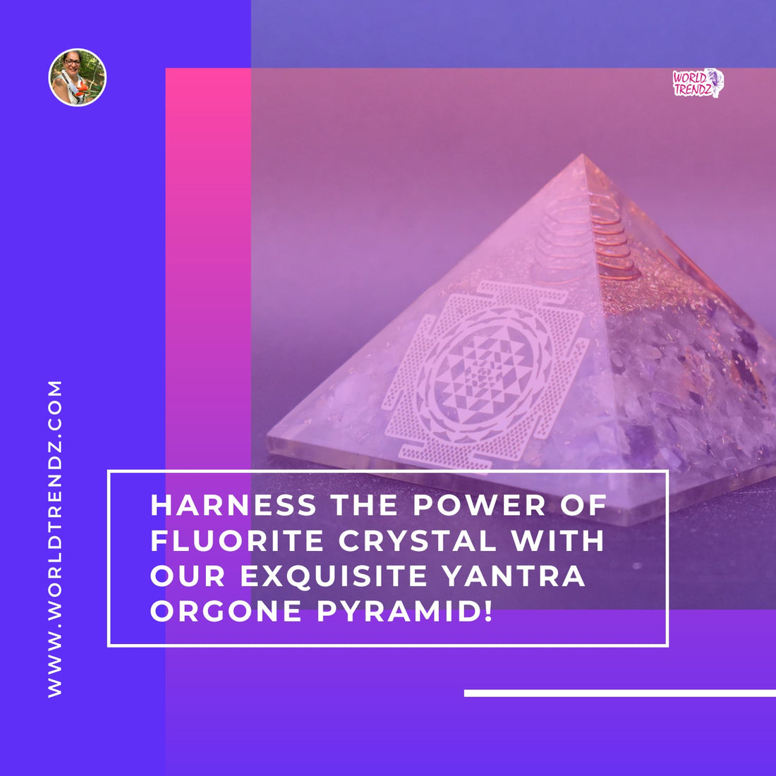 The Mystical Power of the Fluorite Crystal Yantra Orgone Pyramid Takes Energy Healing to New Heights