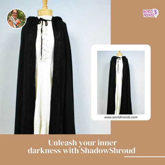 The Enigmatic Elegance of the ShadowShroud: Unlocking the Secrets of the Black Color Magic Rayon Cloak