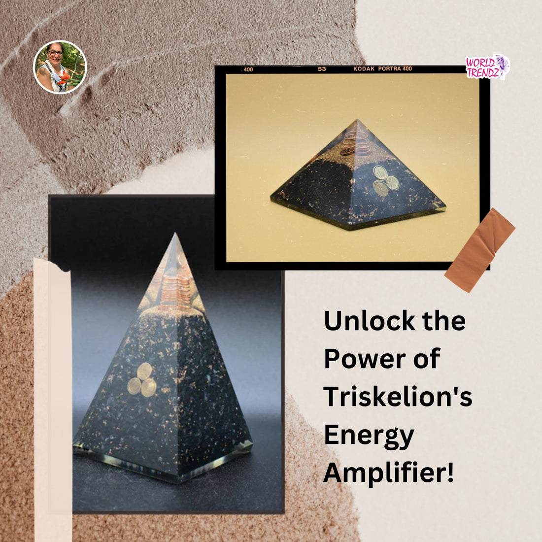 Unlock the Power of Black Tourmaline with Our Triskelion Orgone Pyramid: Your Ultimate Energy Protection Tool!