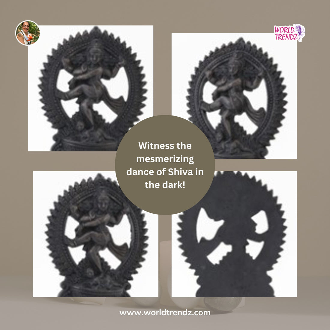 Unraveling the Mystique: The Mesmerizing Shiva Dancing Pose Statue in the Darkness