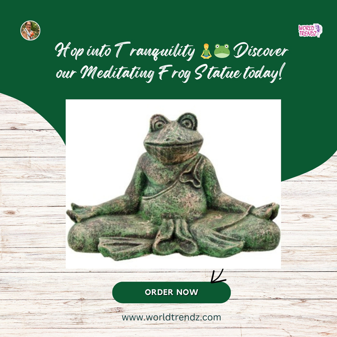 The Meditating Frog Statue: A Serene Symbol of Peace and Enlightenment