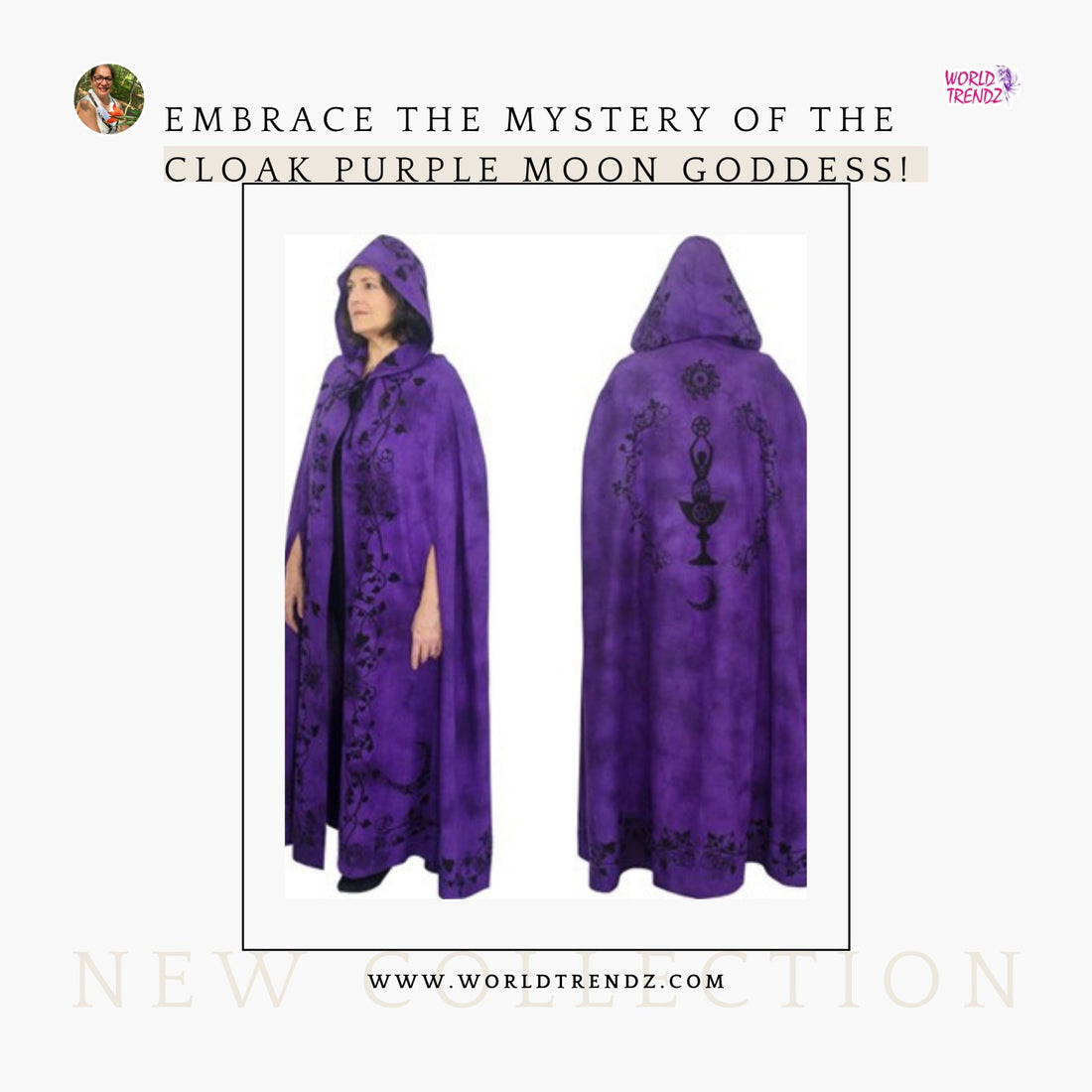 Unveiling the Mysteries of the Cloak Purple Moon Goddess