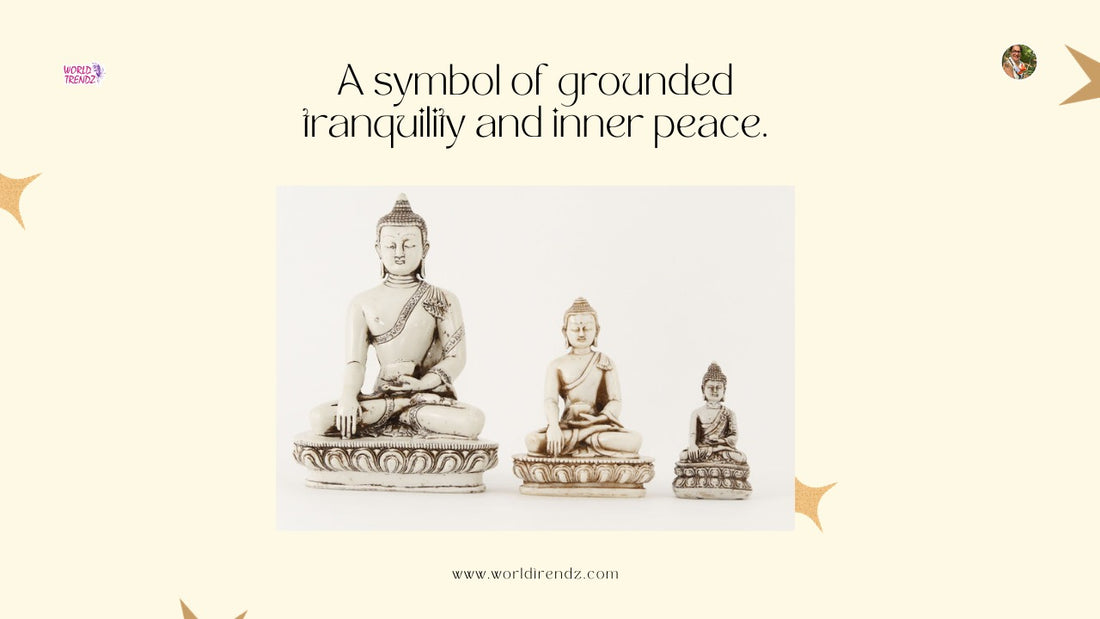 Earth Touching Buddha Offwhite