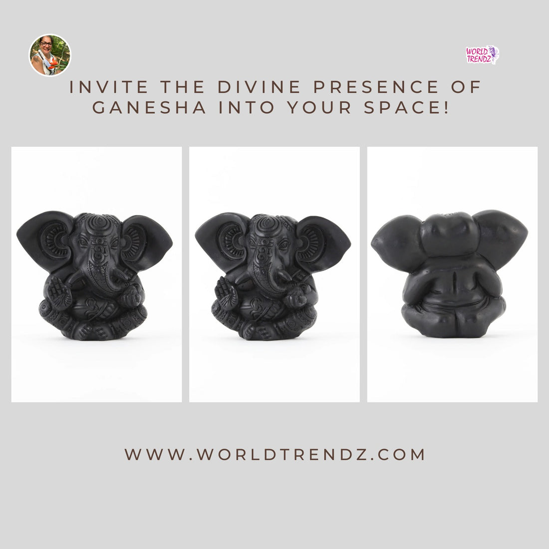 The Mystique of WorldTrendz's Ganesha Big Ear Statue: A Dark, Large-Sized Marvel