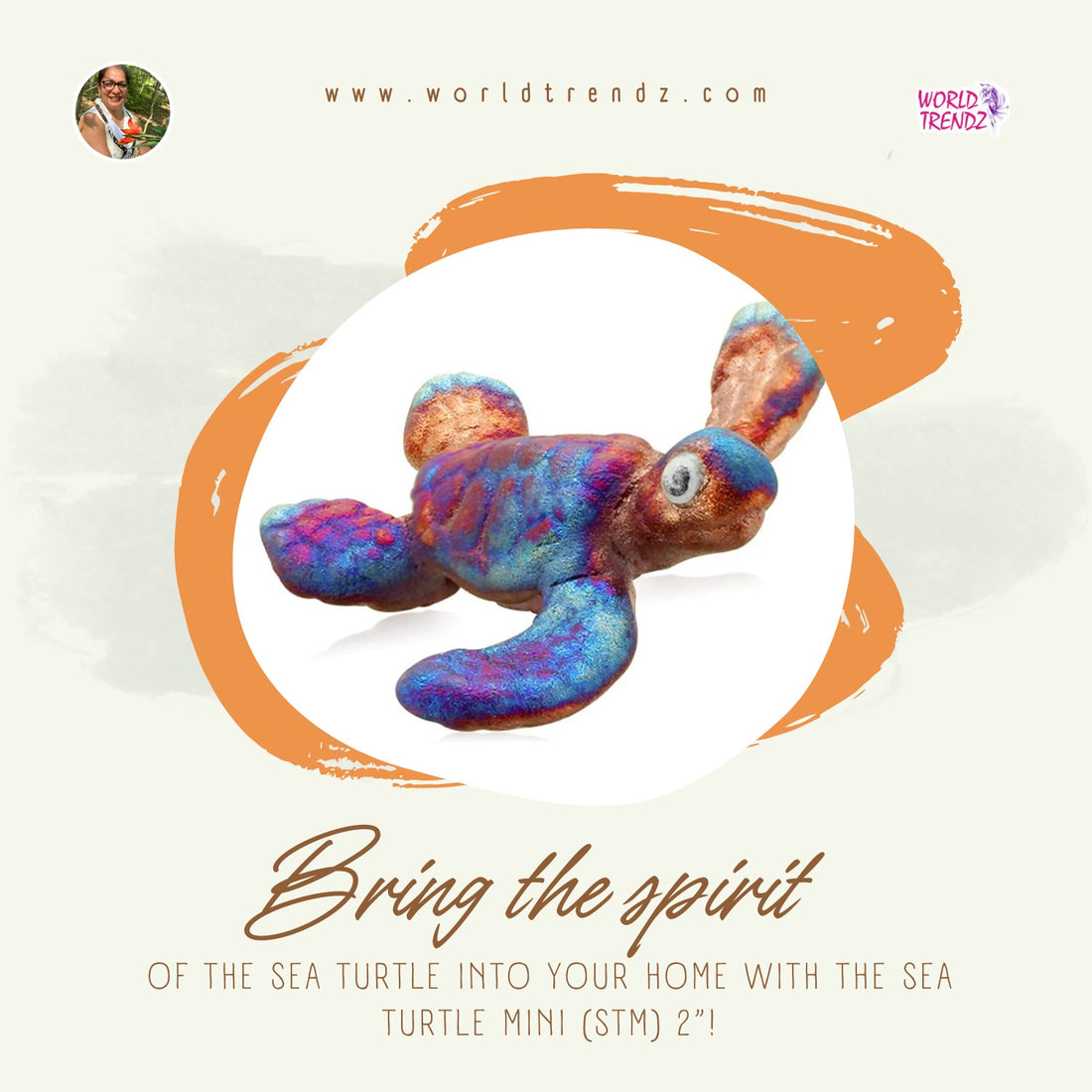 Sea Turtle Mini (STM) 2” Figurine: The Perfect Gift for Any Turtle Lover!
