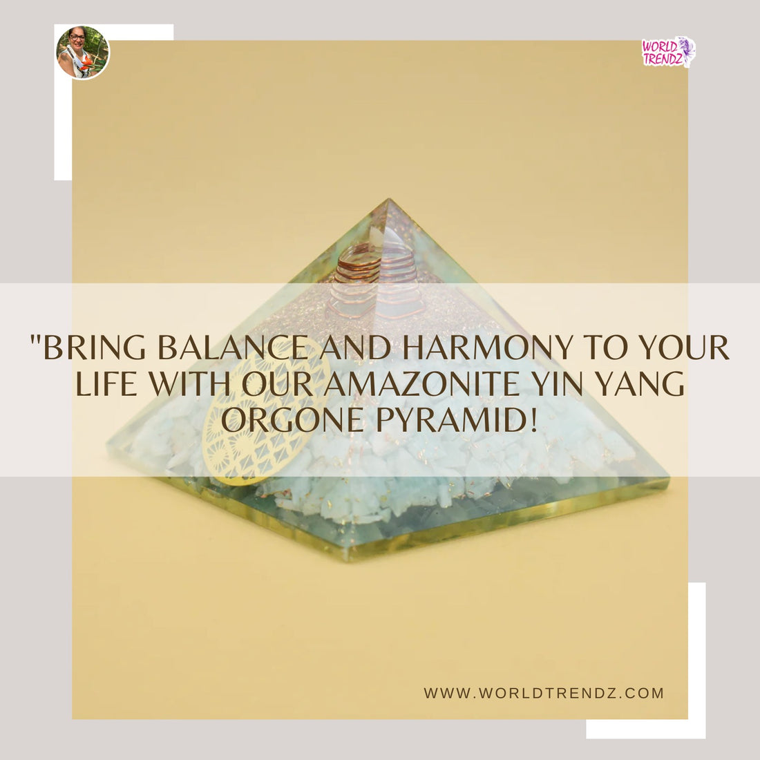 Unleashing the Power of Amazonite Yin Yang Sacred Geometry Orgone Pyramid: The Ultimate Guide to Manifesting Positive Energy!