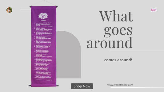 Karma Inspirational Banner