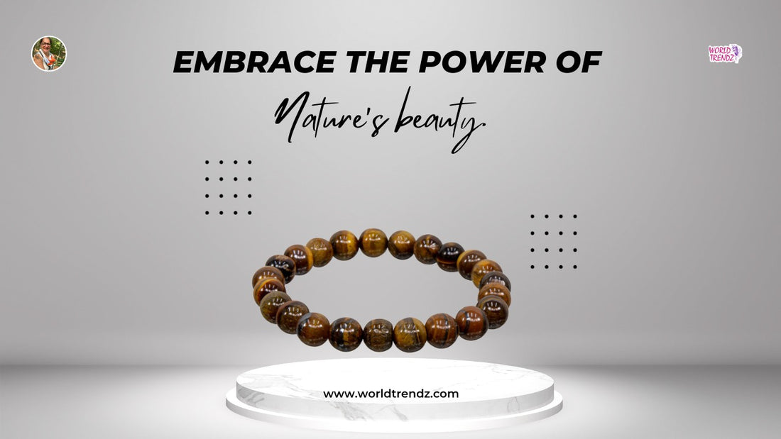 Tiger Eye Stones Bracelet 8mm Round