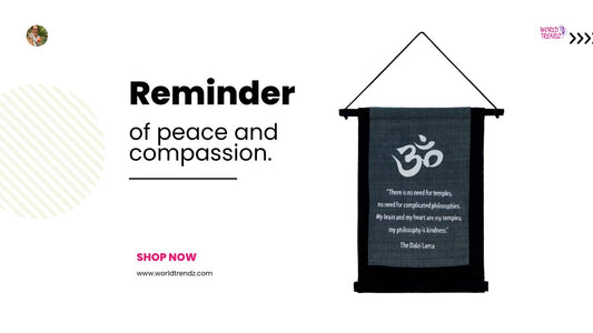 Dalai Lama Small Inspirational Banner