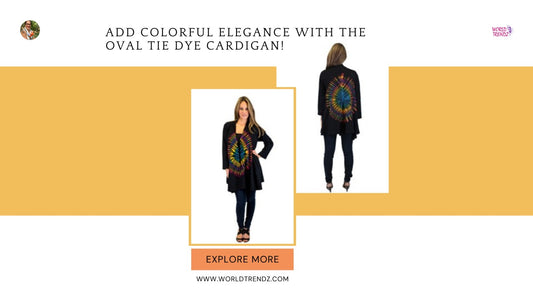 The Allure of the Oval Tie Dye Cardigan