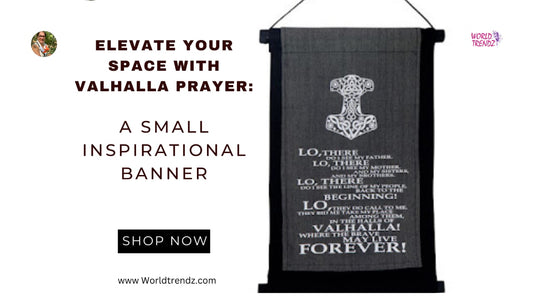 Exploring the Symbolism and Profound Meaning of the Valhalla Prayer Banner