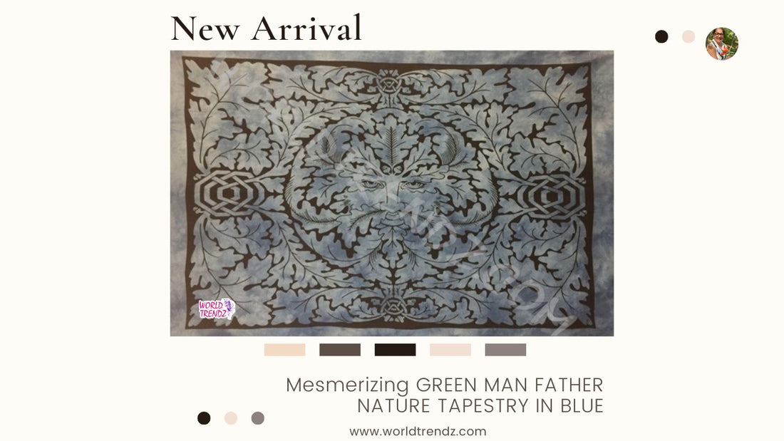 Unveiling the Mystique of the Green Man: Father Nature's Blue Tapestry