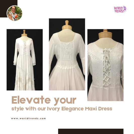 10 Ways to Style Your Ivory Elegance Maxi Dress for Any Occasion
